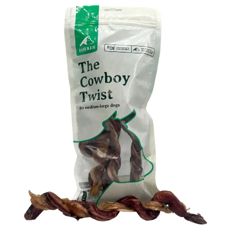 BarkNBig CowBoy Twist Dog Treats