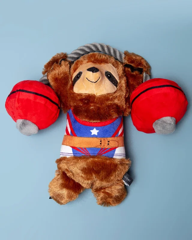 Hustle For That Muscle Speaky Plush Dog Toy (FINAL SALE)