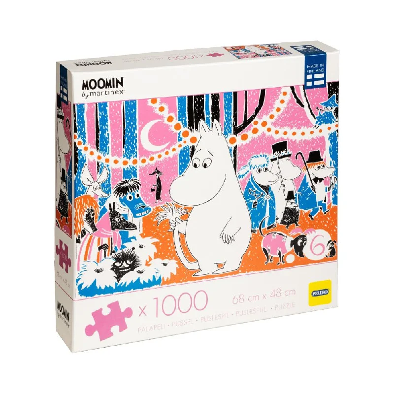 Moomin Comic Book Cover 6 Puzzle 1000-pcs - Martinex