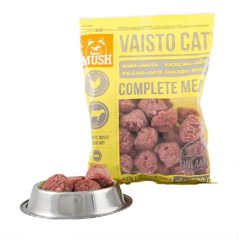 Frozen Vaisto Chicken & Beef Raw Cat Food