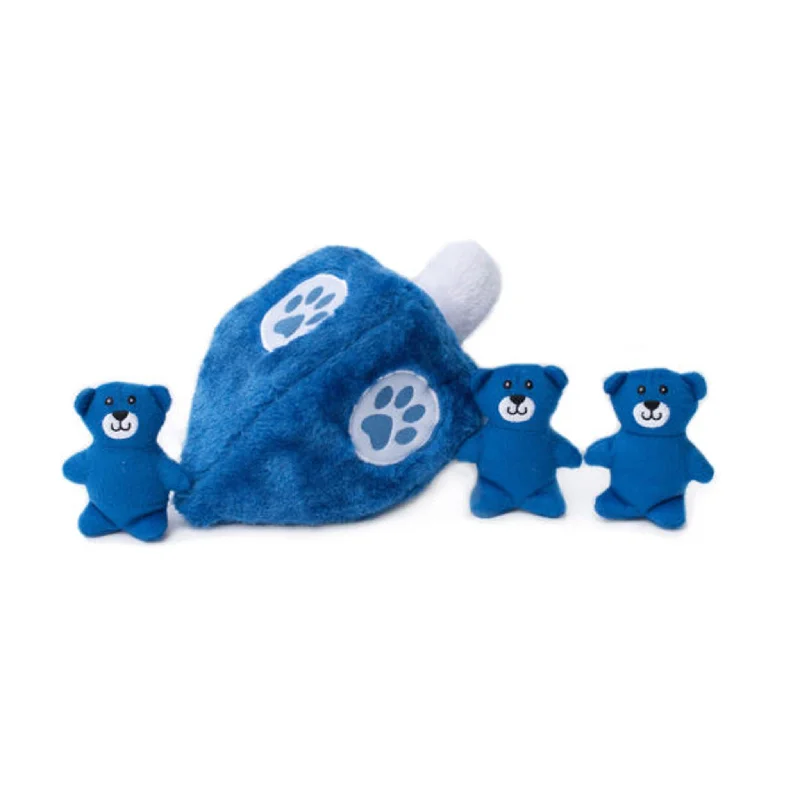 Zippy Paws Holiday Dreidel Plush Dog Toy