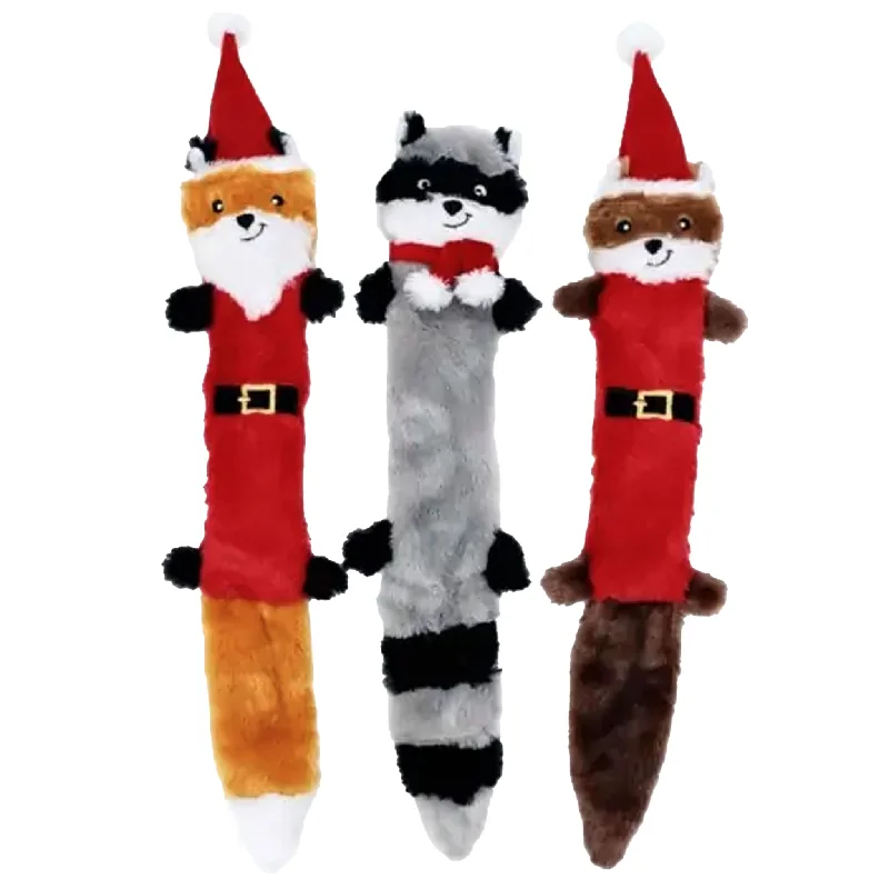 Zippy Paws Skinny Peltz Dog Toy - 3 Pack